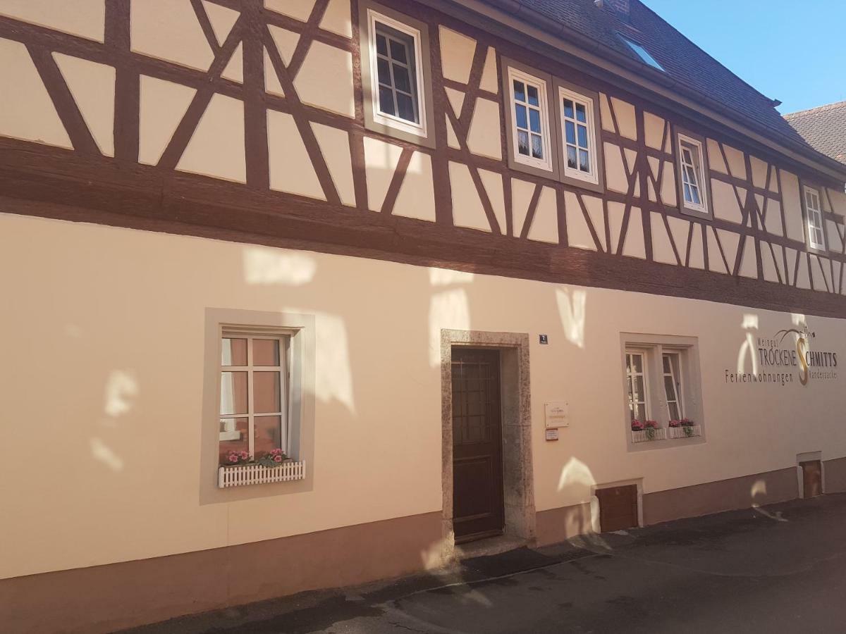 Ferienwohnung, Weingut Trockene Schmitts Randersacker Exteriör bild